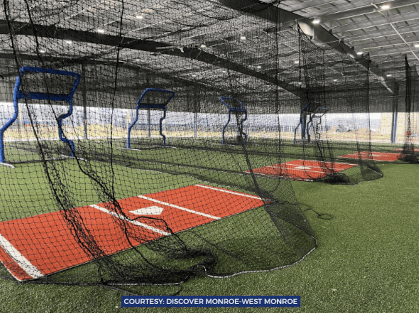 Sterlington Sports Complex adds million-dollar batting cage facility