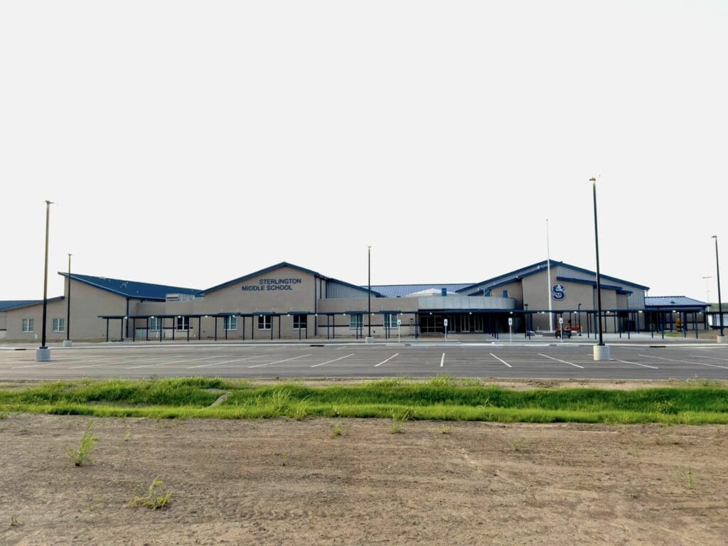 Sterlington Middle School external building view